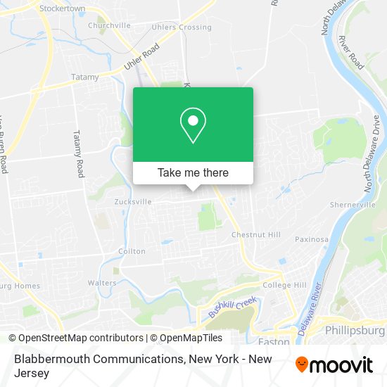 Blabbermouth Communications map