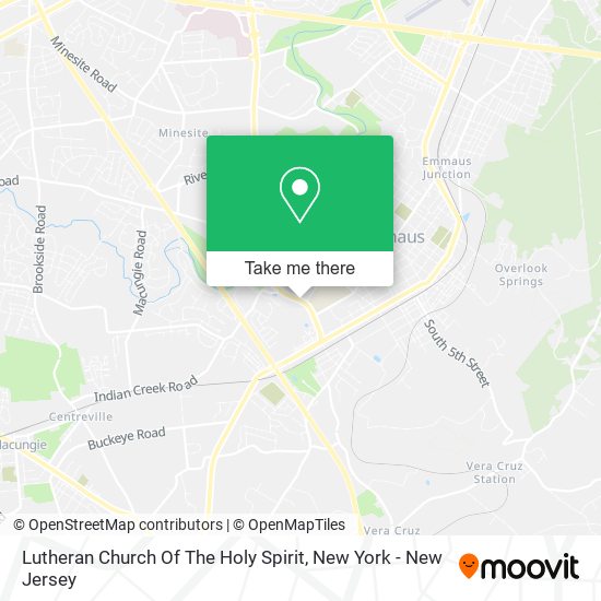 Mapa de Lutheran Church Of The Holy Spirit
