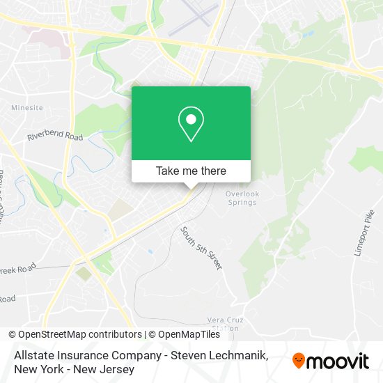 Mapa de Allstate Insurance Company - Steven Lechmanik