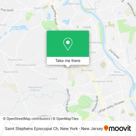 Saint Stephens Episcopal Ch map