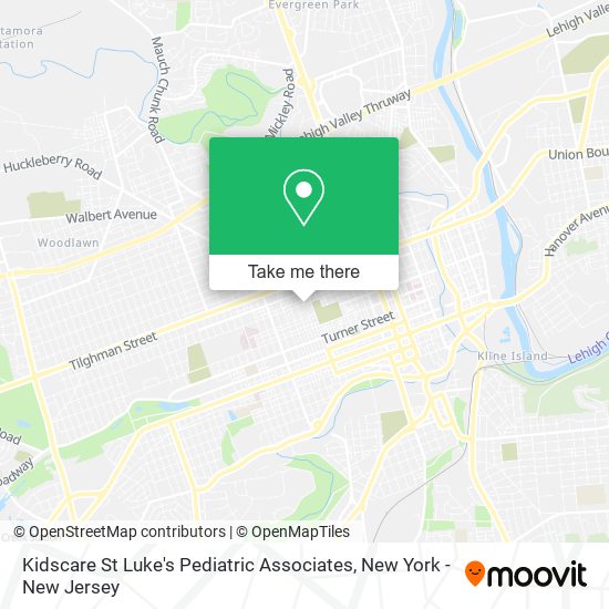 Mapa de Kidscare St Luke's Pediatric Associates