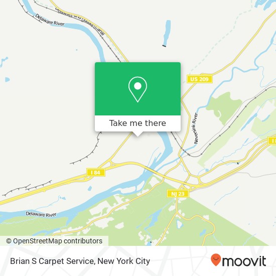 Brian S Carpet Service map