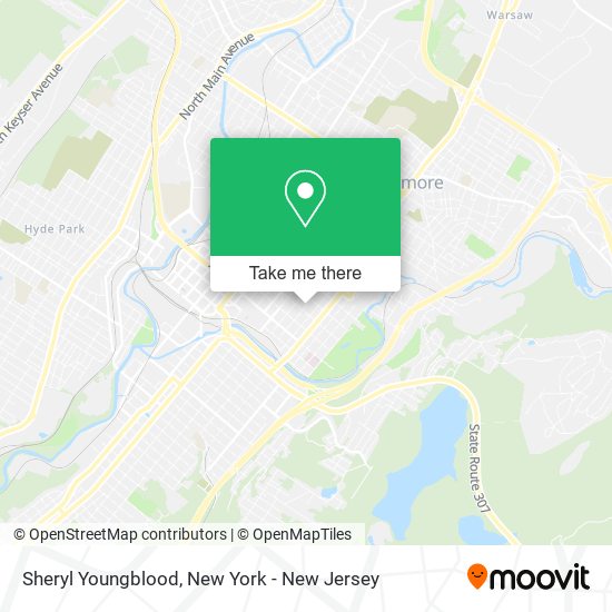 Mapa de Sheryl Youngblood