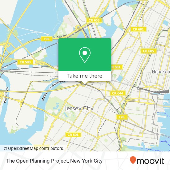 Mapa de The Open Planning Project