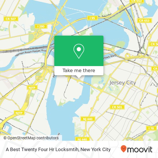 A Best Twenty Four Hr Locksmtih map