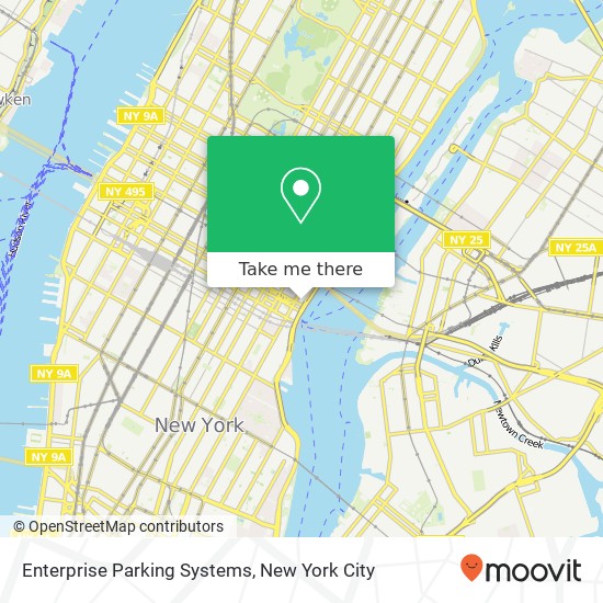 Enterprise Parking Systems map