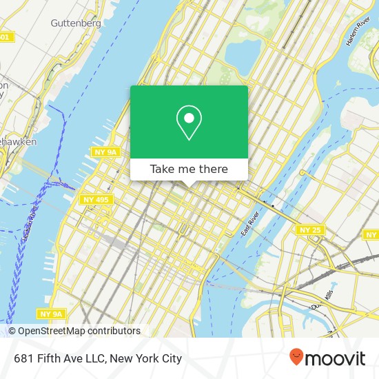 Mapa de 681 Fifth Ave LLC