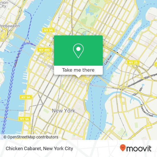 Chicken Cabaret map