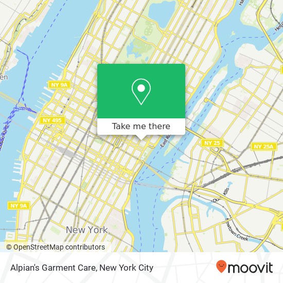 Alpian's Garment Care map