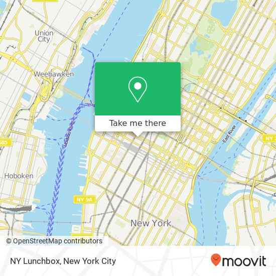 Mapa de NY Lunchbox