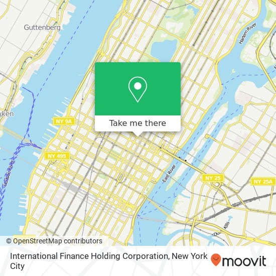 International Finance Holding Corporation map