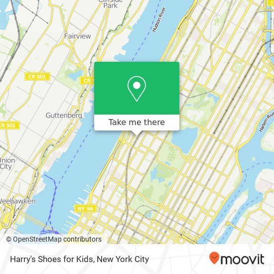Harry's Shoes for Kids map