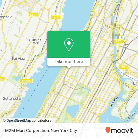 M2M Mart Corporation map