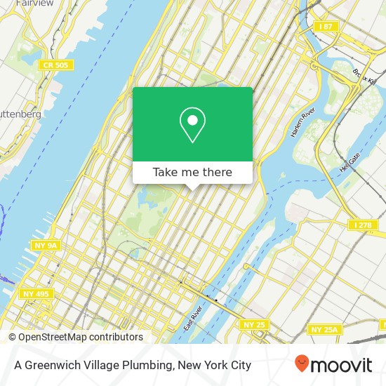 Mapa de A Greenwich Village Plumbing