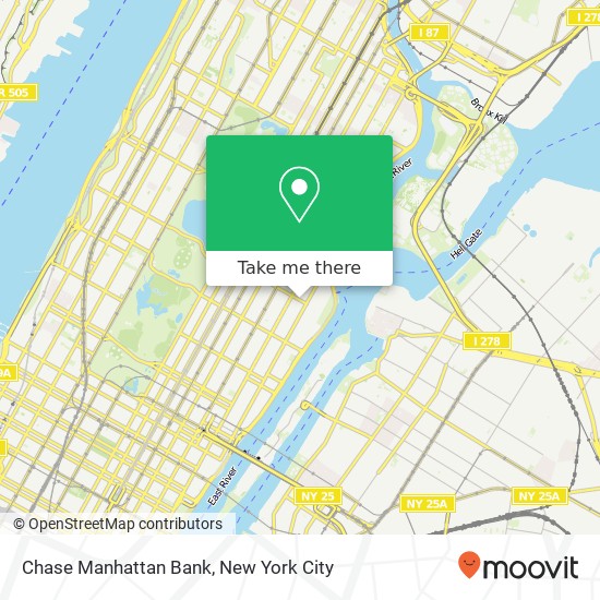 Mapa de Chase Manhattan Bank