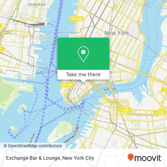 Exchange Bar & Lounge map