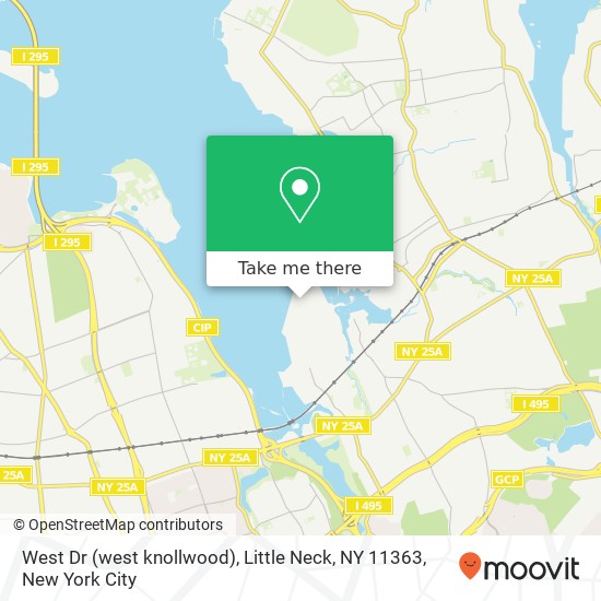 Mapa de West Dr (west knollwood), Little Neck, NY 11363