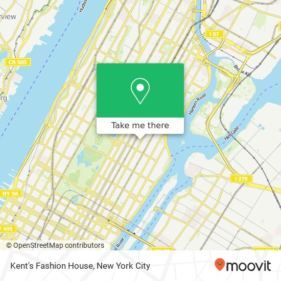 Kent's Fashion House map