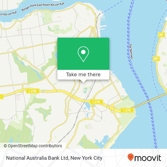 Mapa de National Australia Bank Ltd