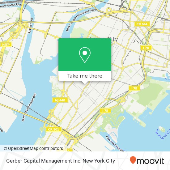 Mapa de Gerber Capital Management Inc