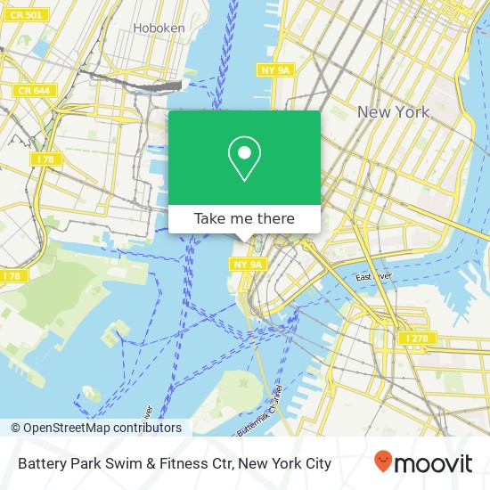 Battery Park Swim & Fitness Ctr map