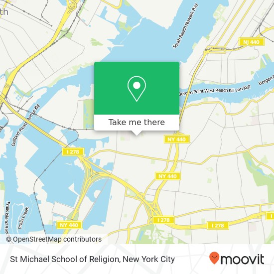 St Michael School of Religion map