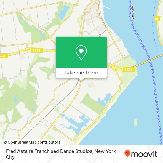 Fred Astaire Franchised Dance Studios map