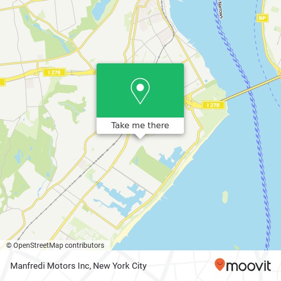 Manfredi Motors Inc map