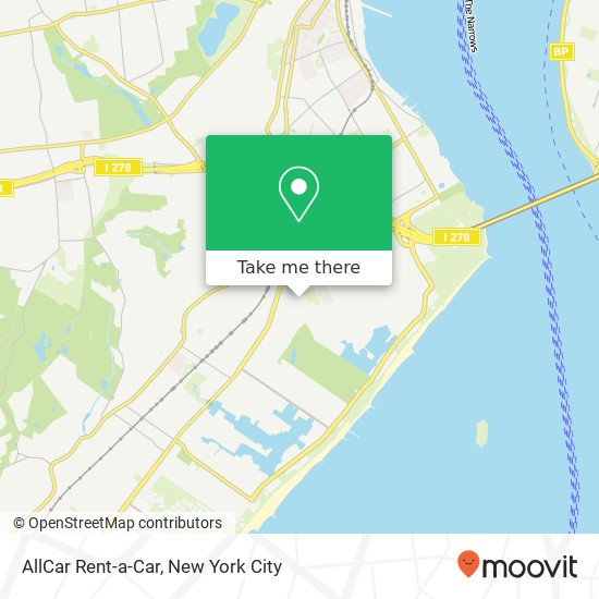 Mapa de AllCar Rent-a-Car