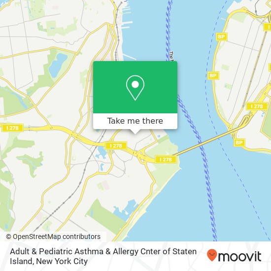 Adult & Pediatric Asthma & Allergy Cnter of Staten Island map