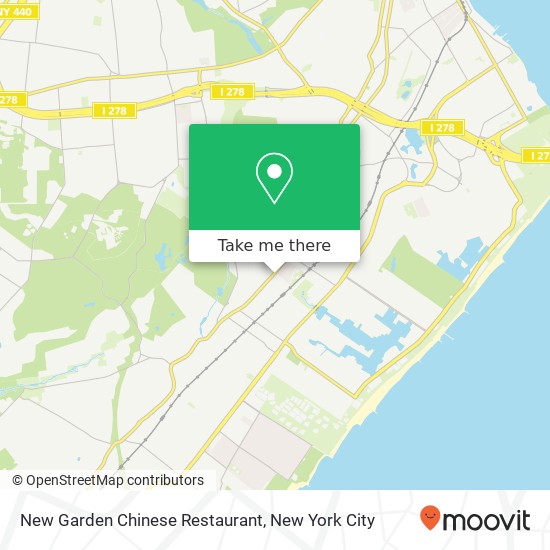 New Garden Chinese Restaurant map
