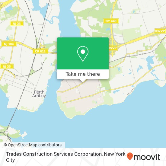 Mapa de Trades Construction Services Corporation