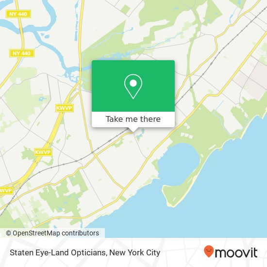 Mapa de Staten Eye-Land Opticians