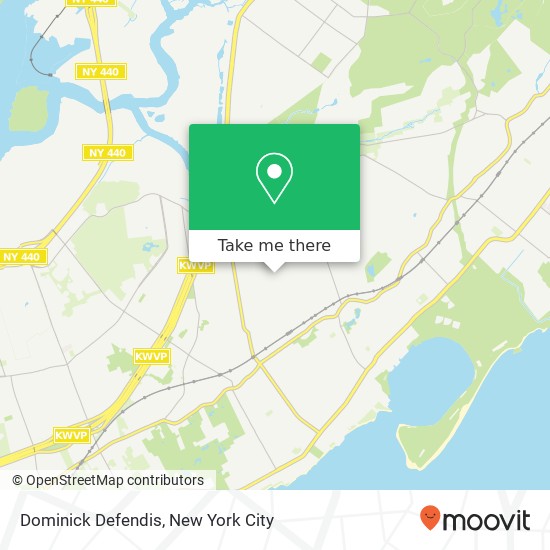 Dominick Defendis map