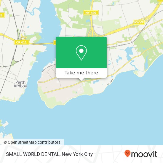 SMALL WORLD DENTAL map