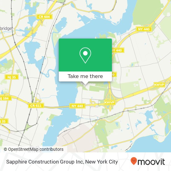 Mapa de Sapphire Construction Group Inc