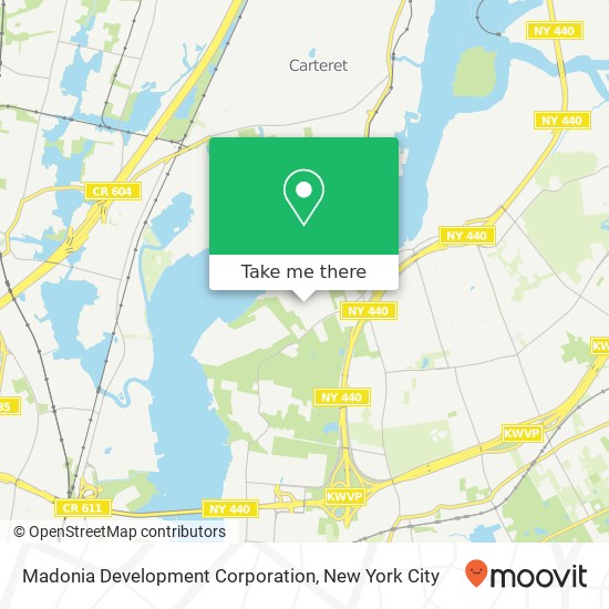 Mapa de Madonia Development Corporation