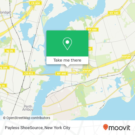 Mapa de Payless ShoeSource