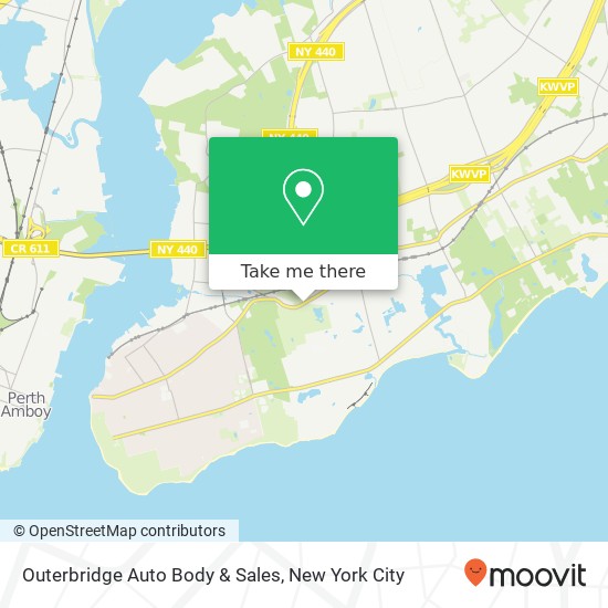 Outerbridge Auto Body & Sales map