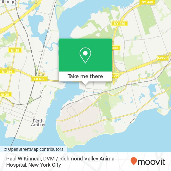 Paul W Kinnear, DVM / Richmond Valley Animal Hospital map