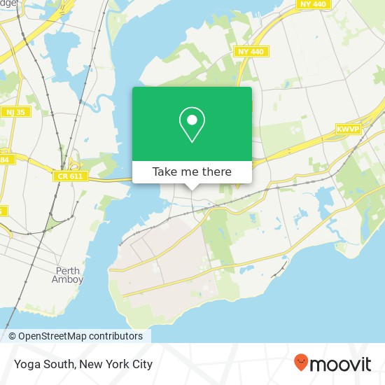 Yoga South map