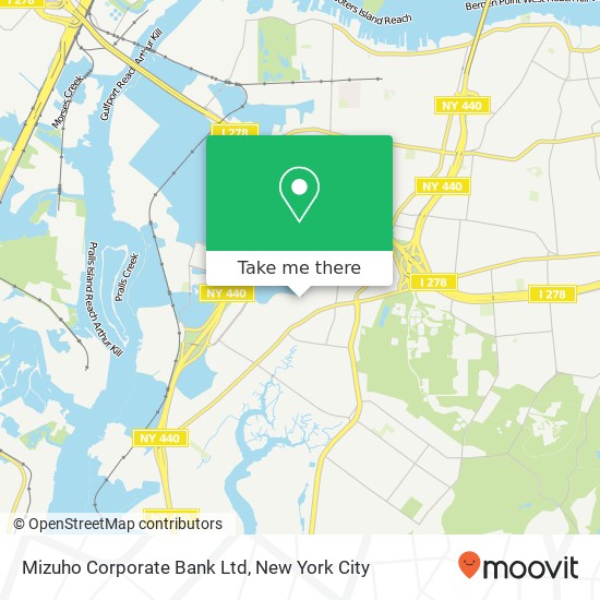 Mizuho Corporate Bank Ltd map