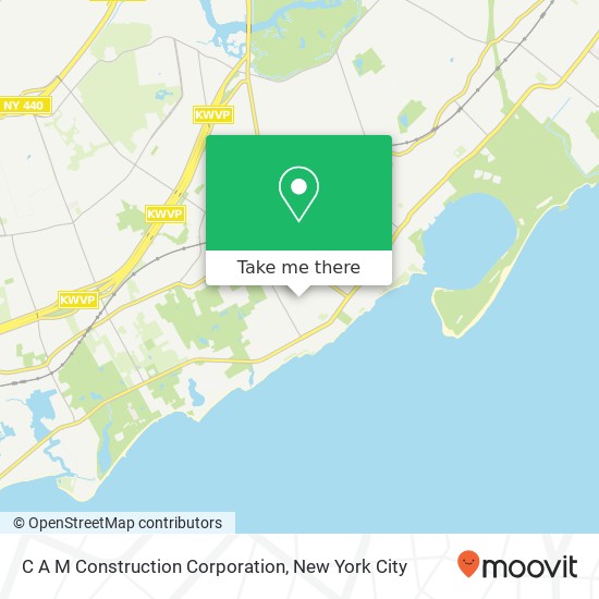 Mapa de C A M Construction Corporation