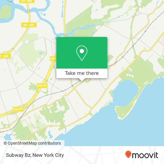 Mapa de Subway Bz