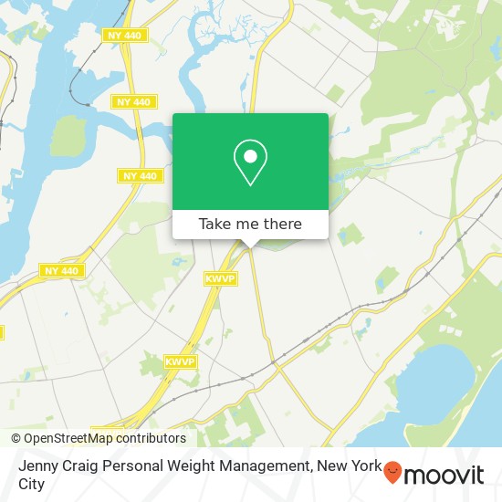 Mapa de Jenny Craig Personal Weight Management