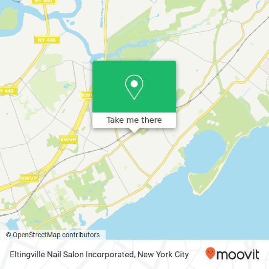 Eltingville Nail Salon Incorporated map