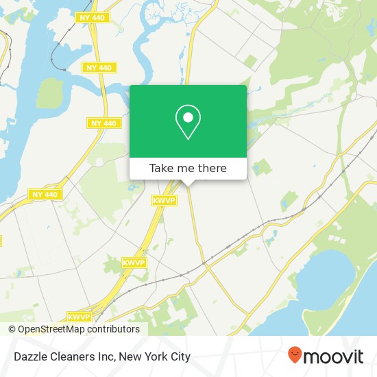 Dazzle Cleaners Inc map