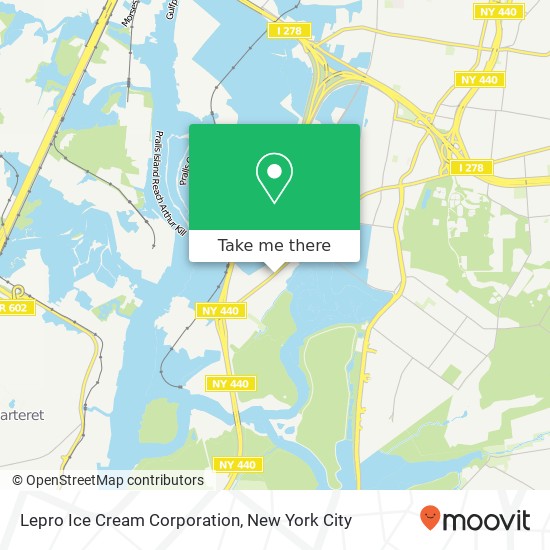 Lepro Ice Cream Corporation map