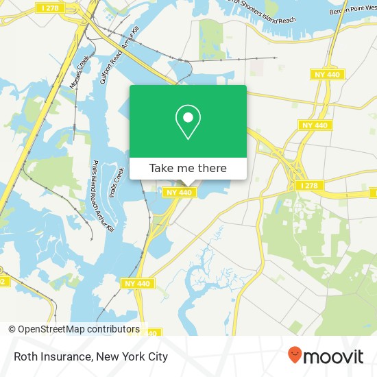 Roth Insurance map