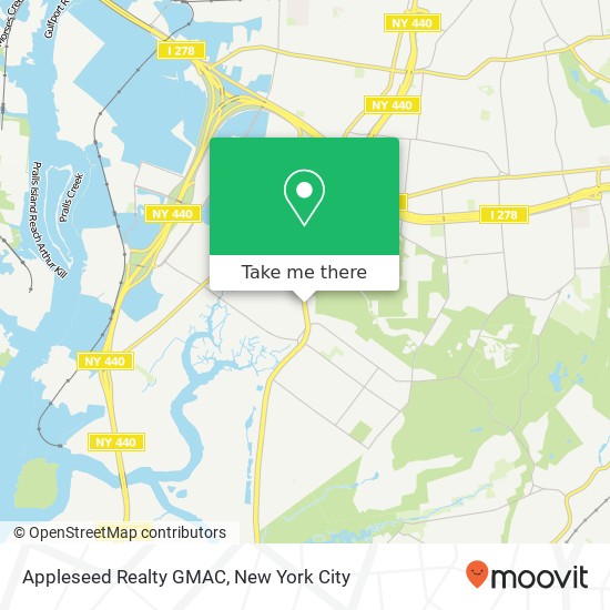 Mapa de Appleseed Realty GMAC